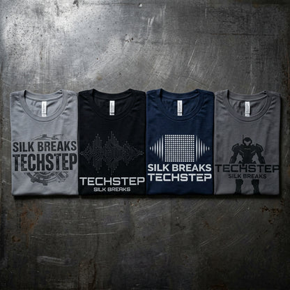 Silk Breaks — Techstep Tee — design 2