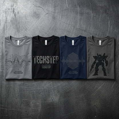 Silk Breaks — Techstep Tee — design 3
