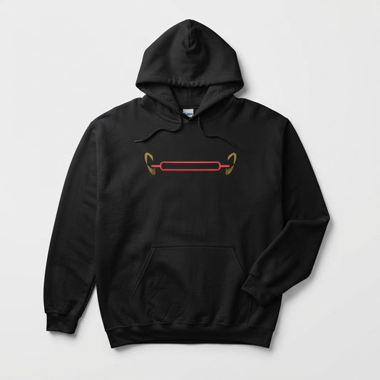 SIN TESTIGOS — No Lo Digas Fuerte Hoodie mockup