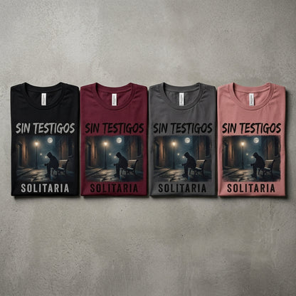 Sin Testigos — Solitaria Tee — design 1