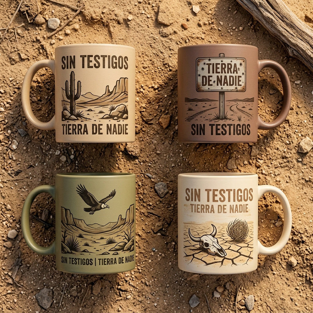 Sin Testigos — Tierra De Nadie Mug — design 3