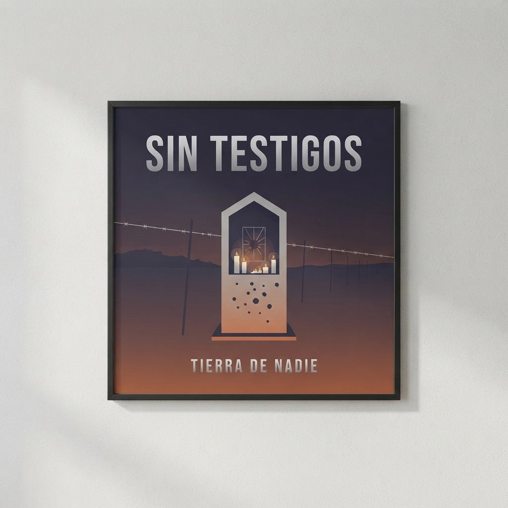 SIN TESTIGOS — Tierra De Nadie Poster mockup