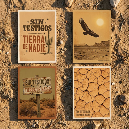 Sin Testigos — Tierra De Nadie Poster — design 2