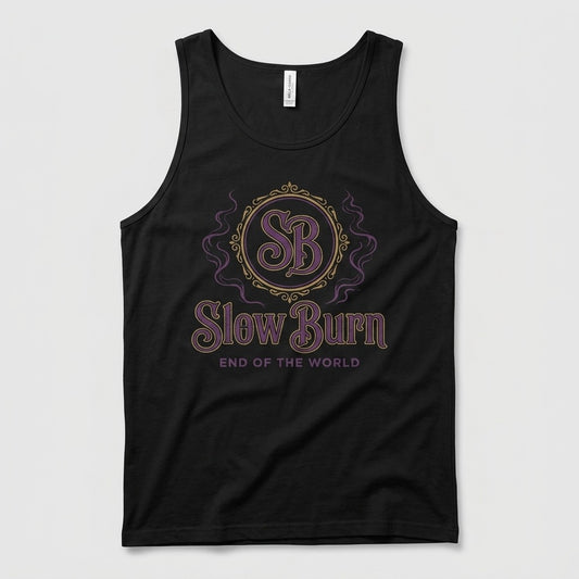 Slow Burn — End Of The World Tank mockup