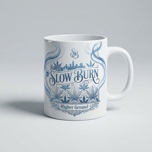 SLOW BURN — Higher Ground Mug