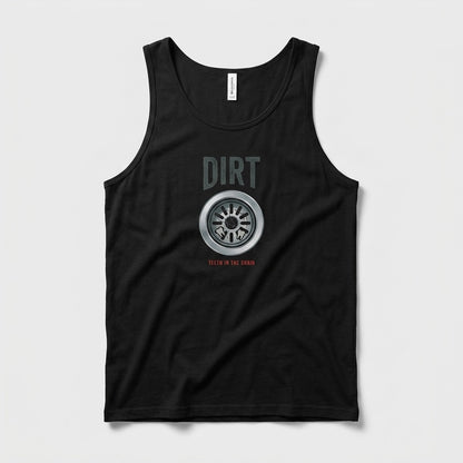 dirt teeth in the drain tank