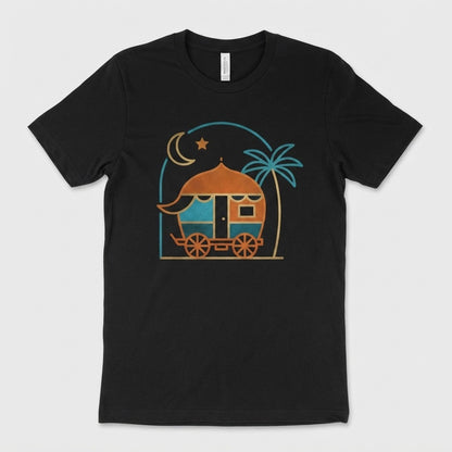 caravan jazz saffron mirage tee