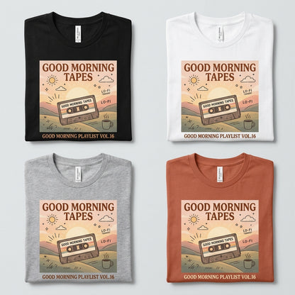 good morning tapes good morning playlist vol 16 tee