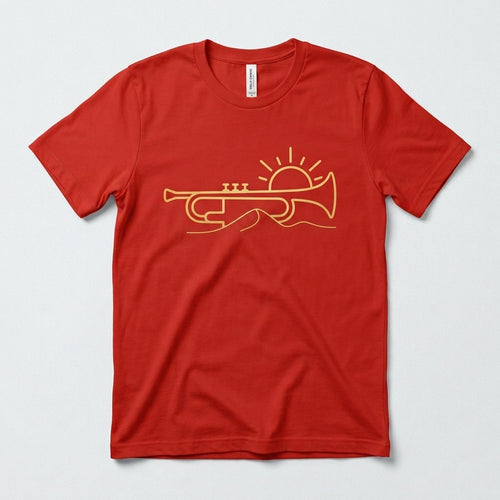 Caravan Jazz — Vermillion Tee