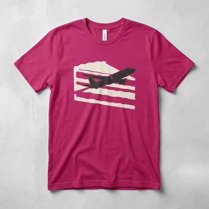 cheap flights to nowhere raspberry cake tee