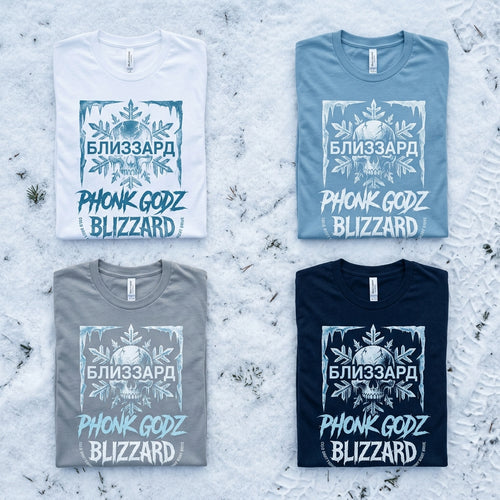Phonk Godz — B L I Z Z A R D Tee