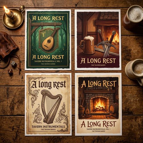 The Tavern Bards — A Long Rest: Tavern Instrumentals, Vol. 1 Poster