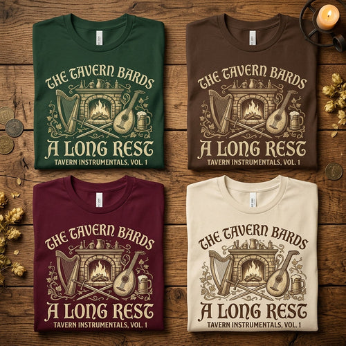 The Tavern Bards — A Long Rest: Tavern Instrumentals, Vol. 1 Tee