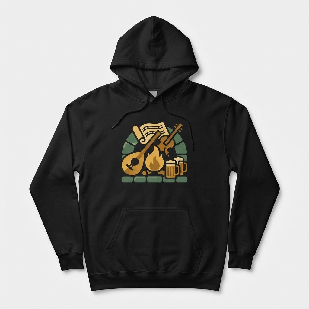 THE TAVERN BARDS — By the Hearth: Wintersong Hoodie mockup