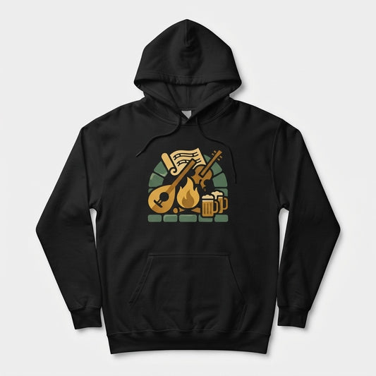 THE TAVERN BARDS — By the Hearth: Wintersong Hoodie mockup