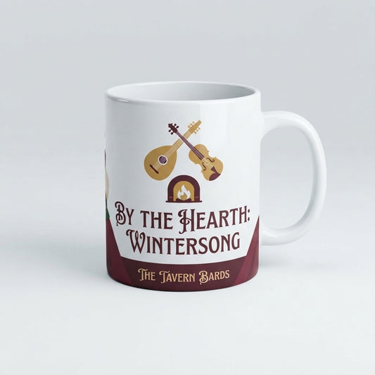 THE TAVERN BARDS — By the Hearth: Wintersong Mug mockup