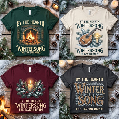The Tavern Bards — By the Hearth: Wintersong Tee — design 2