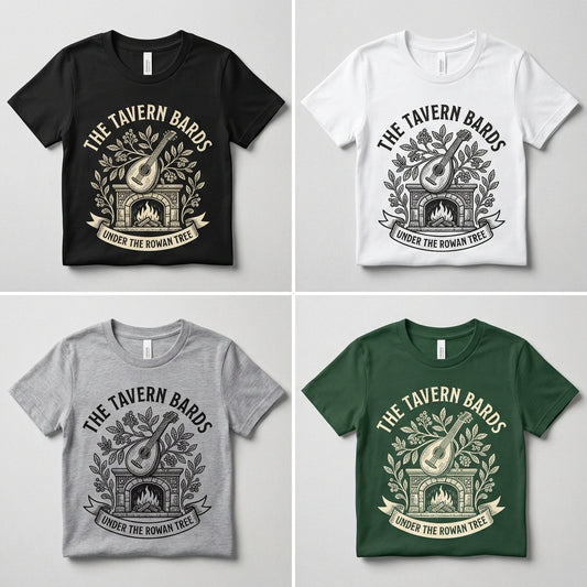 The Tavern Bards — Under The Rowan Tree Tavern Instrumentals Vol 2 Tee — design 1