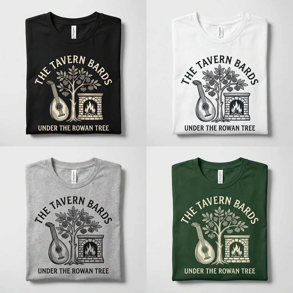 The Tavern Bards — Under The Rowan Tree Tavern Instrumentals Vol 2 Tee — design 2