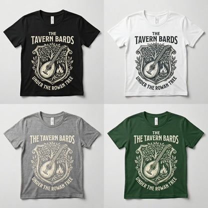 The Tavern Bards — Under The Rowan Tree Tavern Instrumentals Vol 2 Tee — design 3
