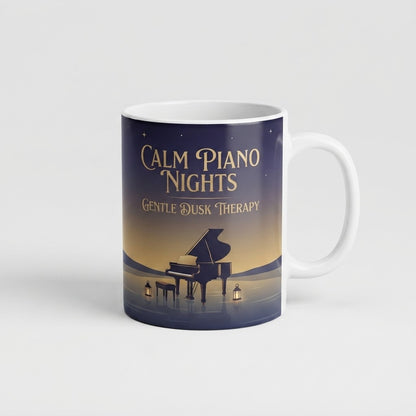 calm piano nights gentle dusk therapy tote