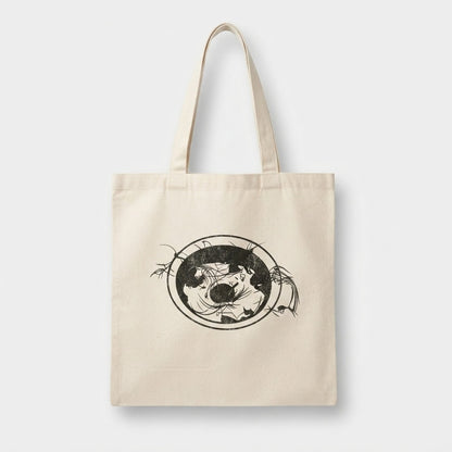 dirt teeth in the drain tote