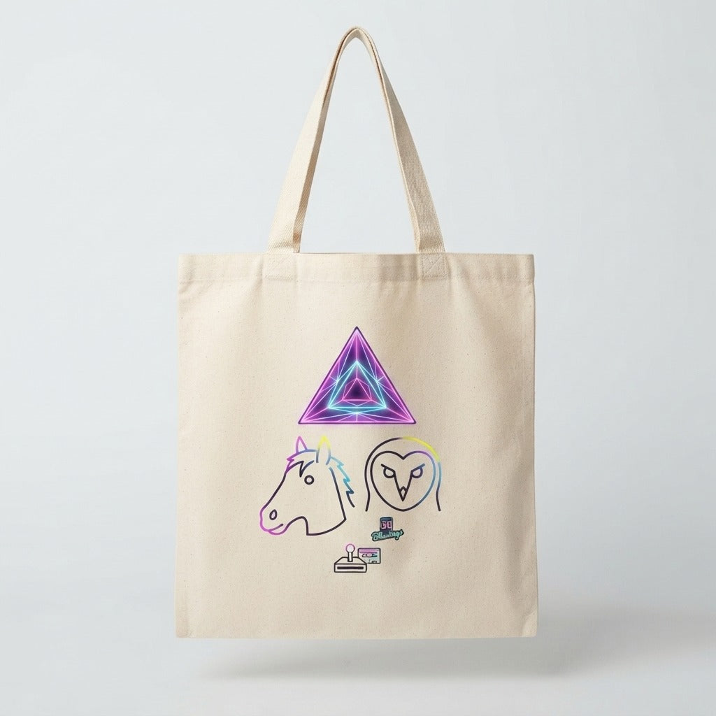 chilltendo mask society miami lo fi tote