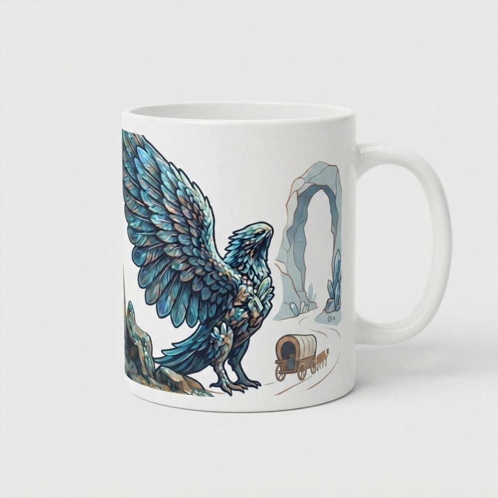 caravan jazz glass wings tote