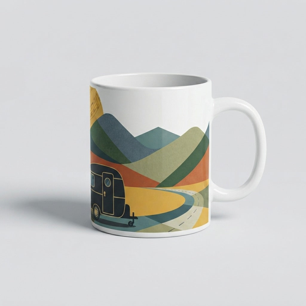 caravan jazz horizon lines tote