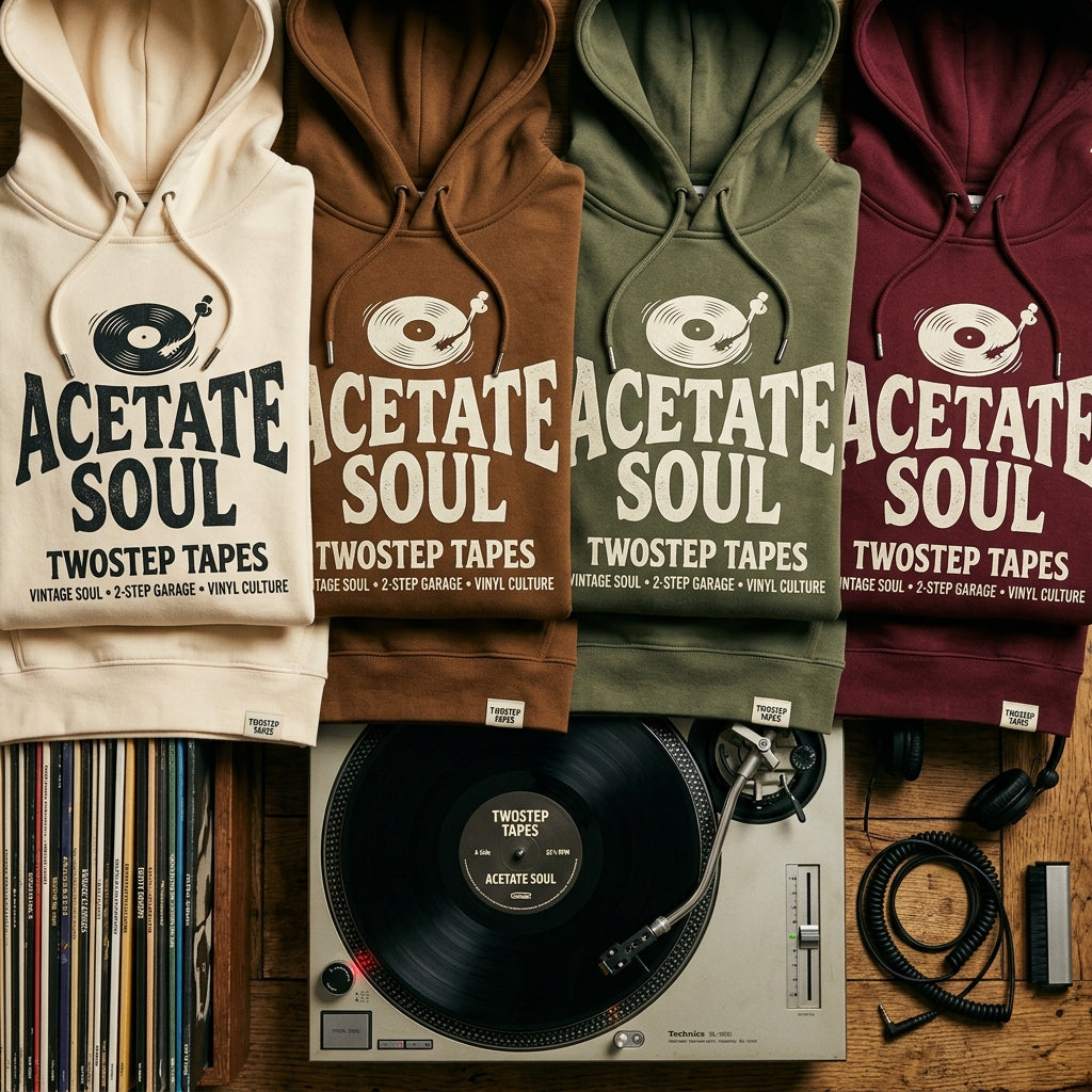 TwoStep Tapes — Acetate Soul Hoodie — design 3