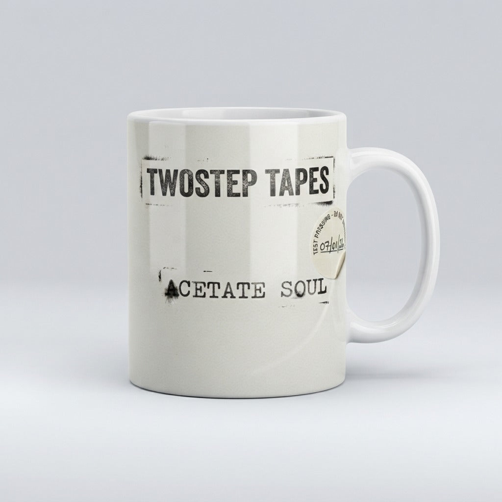 TWOSTEP TAPES — Acetate Soul Mug mockup