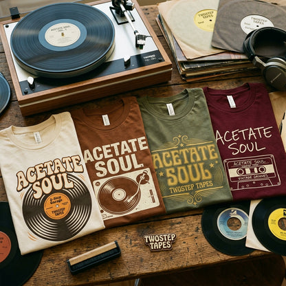 TwoStep Tapes — Acetate Soul Tee — design 3