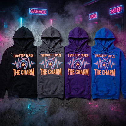 TwoStep Tapes — The Charm Hoodie — design 1