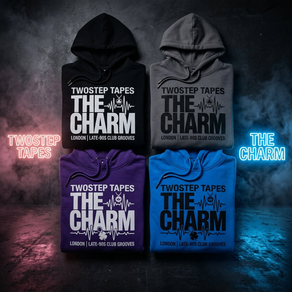 TwoStep Tapes — The Charm Hoodie — design 3