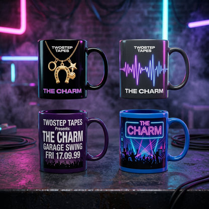 TwoStep Tapes — The Charm Mug — design 2