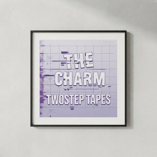 TWOSTEP TAPES — The Charm Poster mockup