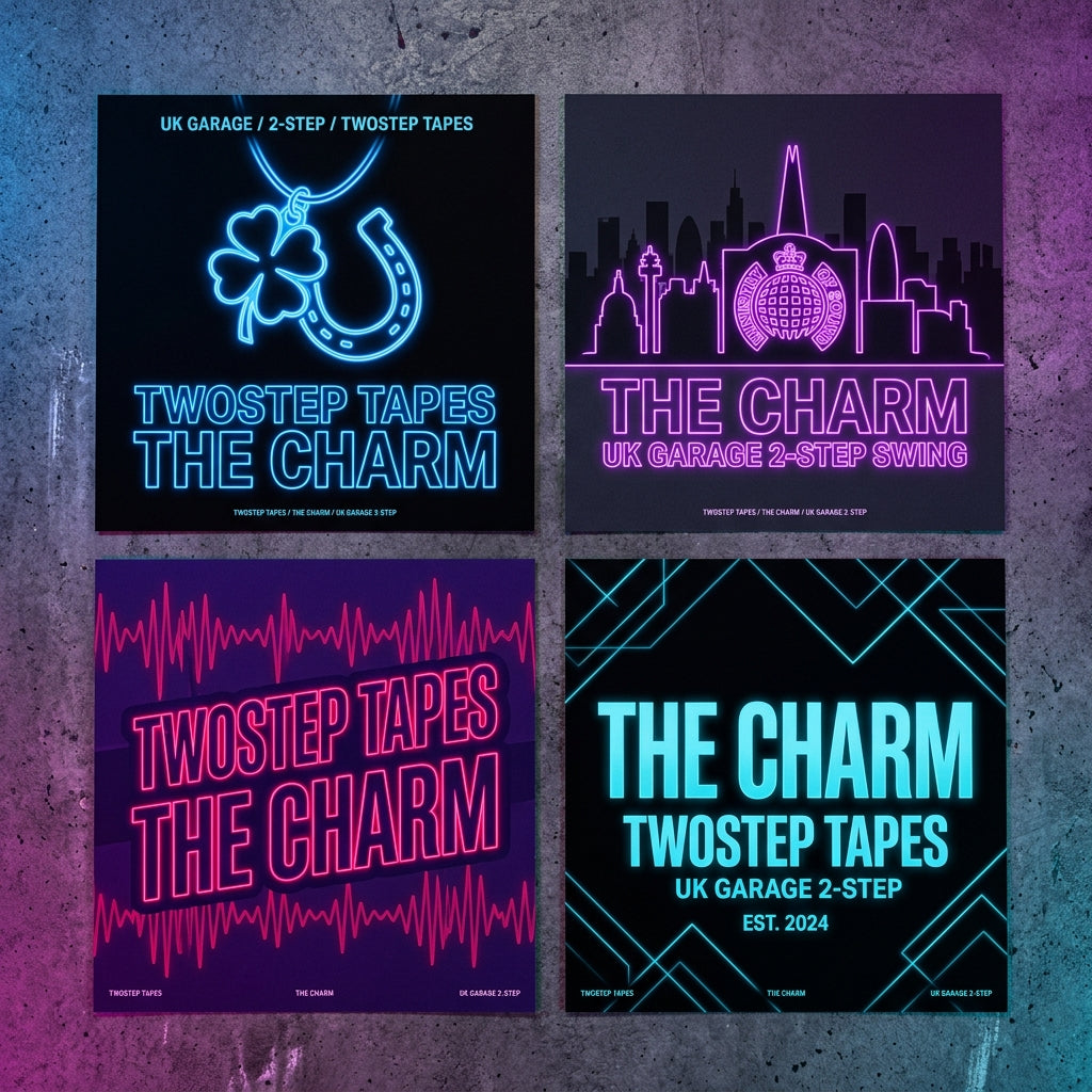 TwoStep Tapes — The Charm Poster — design 2