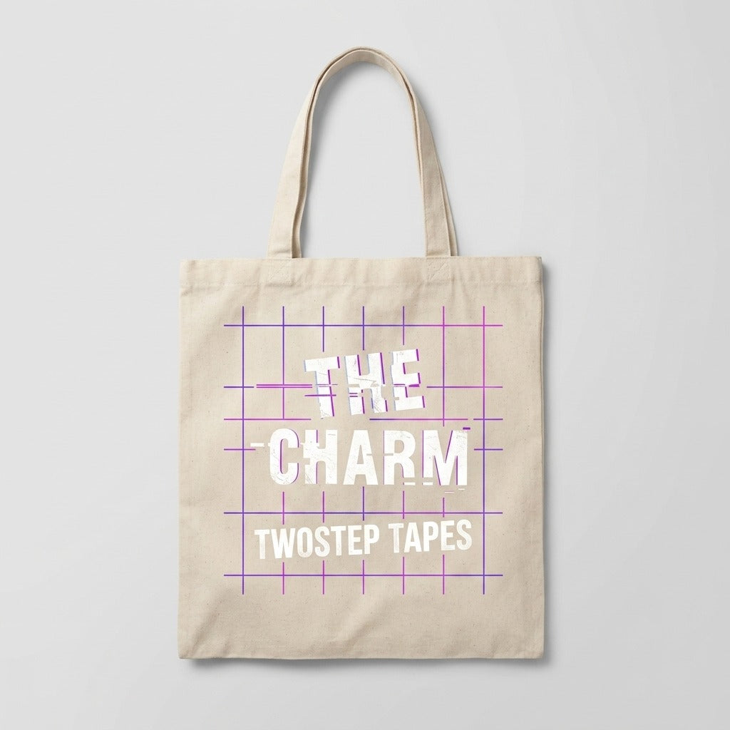 TWOSTEP TAPES — The Charm Tote mockup