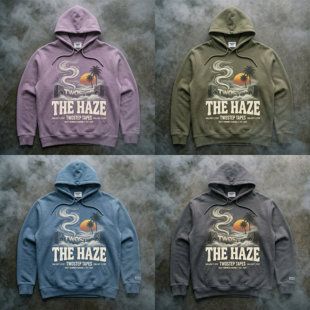 TwoStep Tapes — The Haze Hoodie — design 2