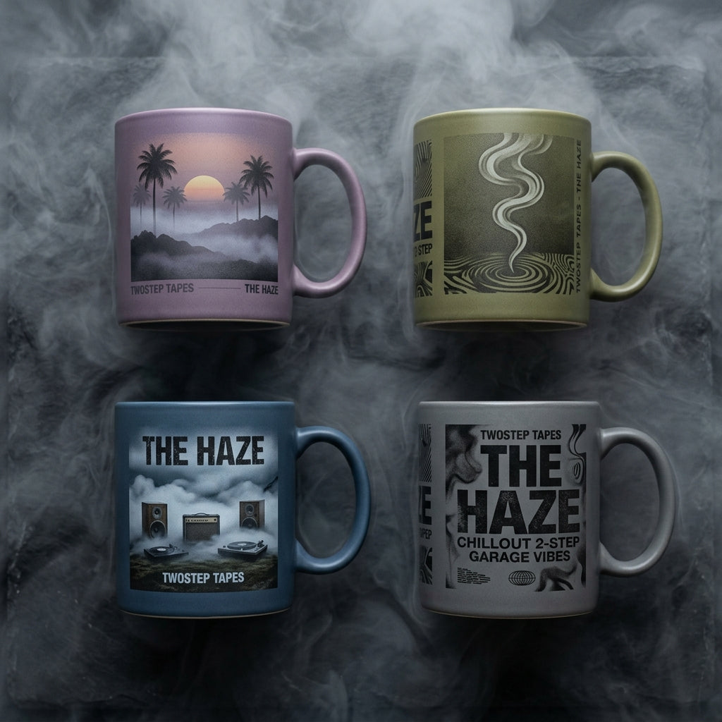 TwoStep Tapes — The Haze Mug — design 1