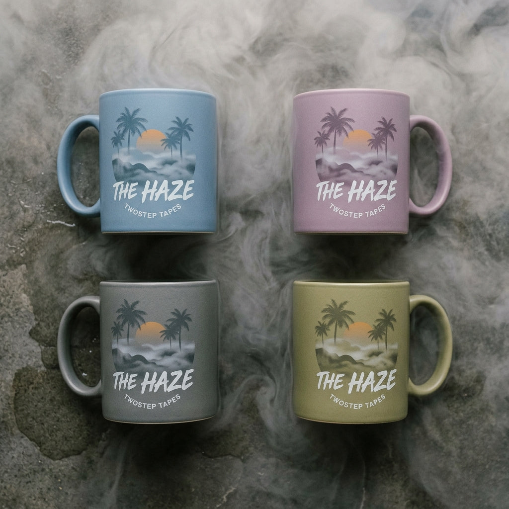 TwoStep Tapes — The Haze Mug — design 2