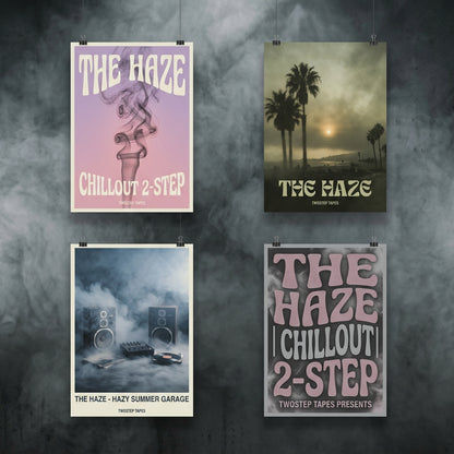 TwoStep Tapes — The Haze Poster — design 1