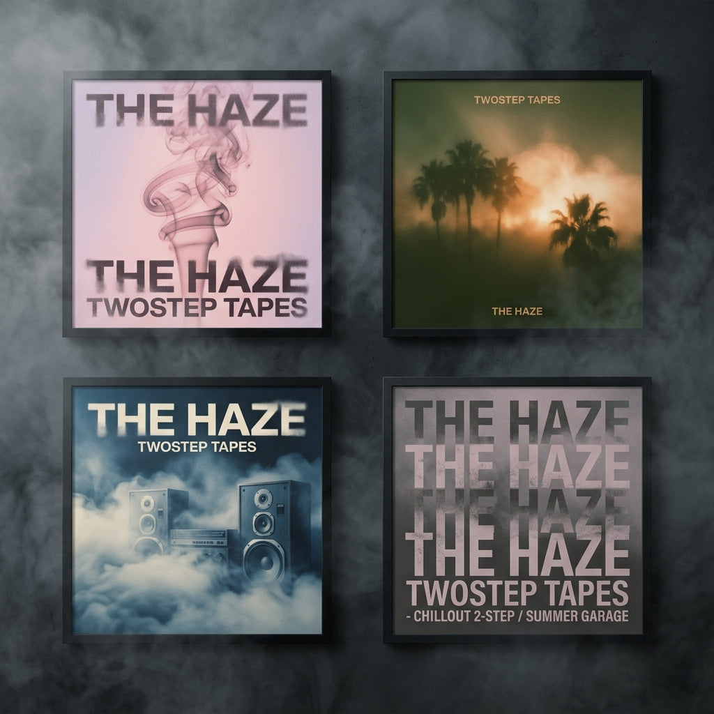 TwoStep Tapes — The Haze Poster — design 2