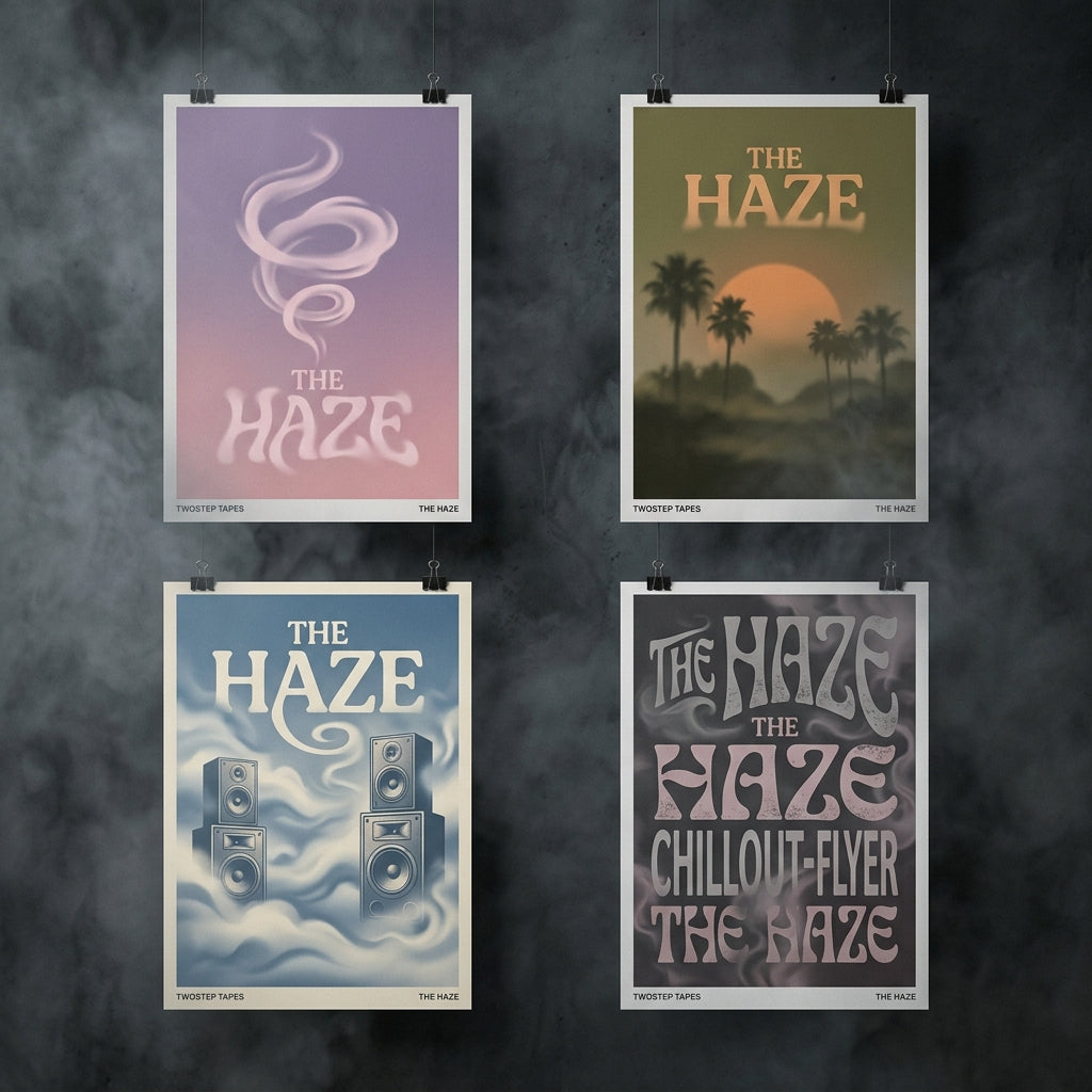 TwoStep Tapes — The Haze Poster — design 3