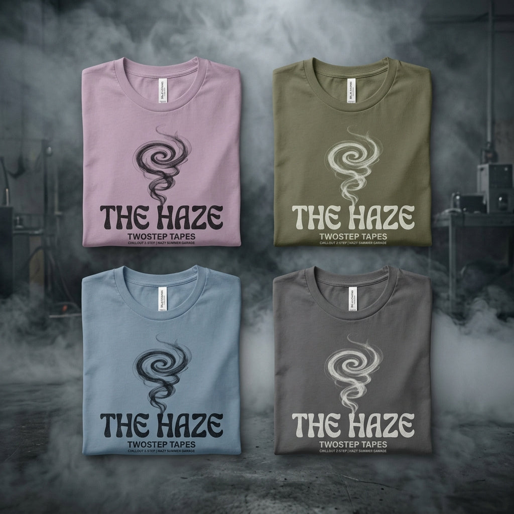TwoStep Tapes — The Haze Tee — design 3