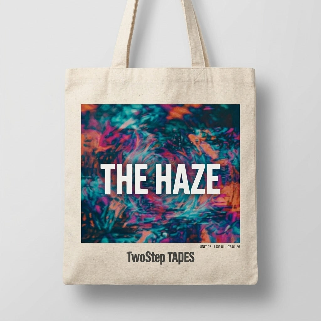 TwoStep Tapes — The Haze Tote mockup