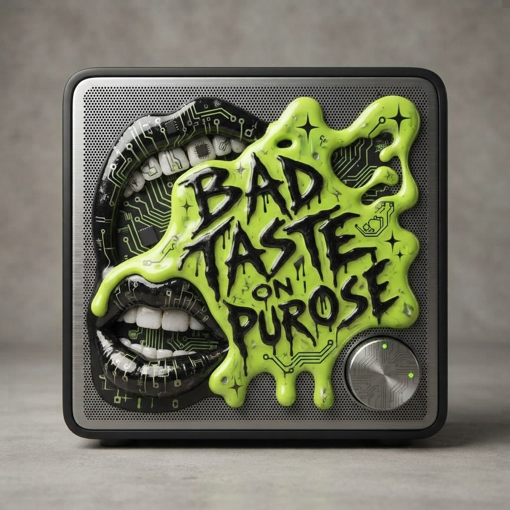 Bad Taste — Bad Taste On Purpose Jabba Bluetooth Speaker — product mockup