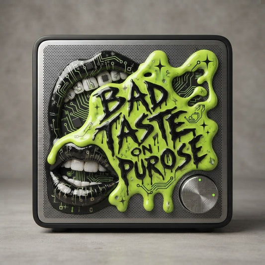 Bad Taste — Bad Taste On Purpose Jabba Bluetooth Speaker — product mockup