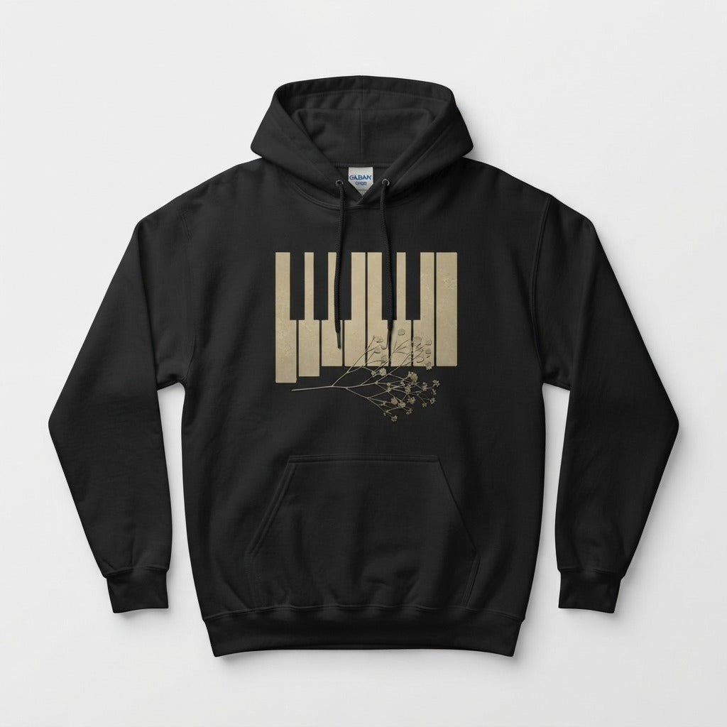 CALM PIANO NIGHTS — Before The Dream Hoodie — product mockup