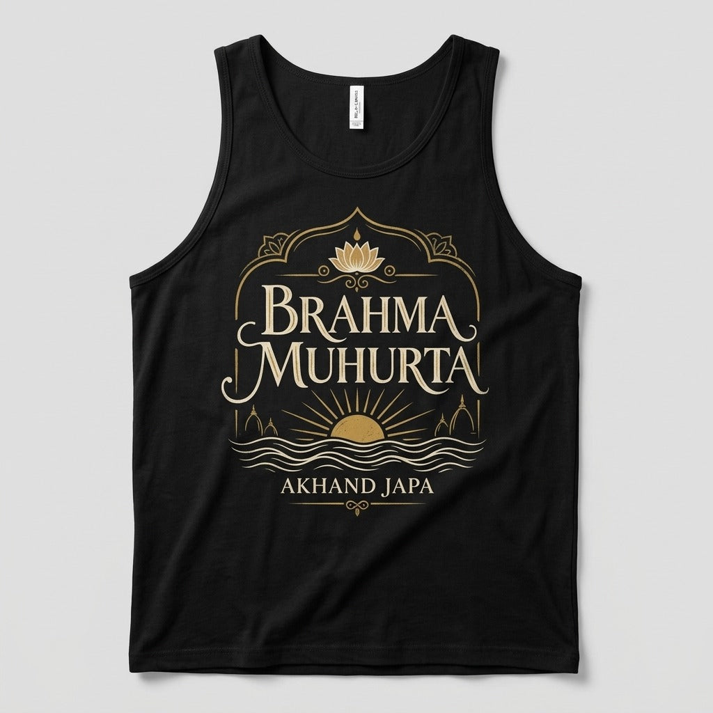 Akhand Japa — Brahma Muhurta Tank — product mockup